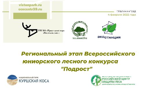 Итоги региональной конференции Всероссийского юниорского лесного конкурса «Подрост» 