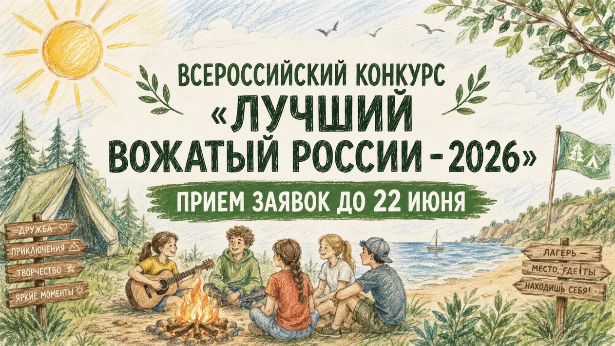 Всероссийский конкурс "Лучший вожатый России — 2026"